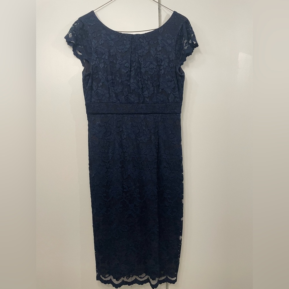 Navy/Blue Calvin Klein lace dress
